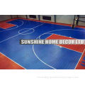 Plastic Pp Waterproof Colorful Basketball Court Flooring With Recycled